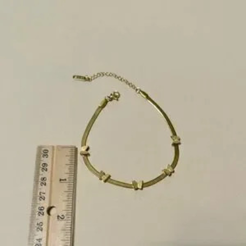 Butterfly anklet N694
